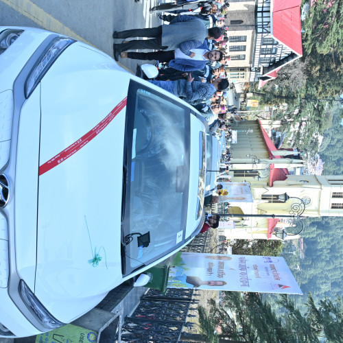 Launching of e-vehicle by the Hon'ble Chief Minister on 3rd Feb. 2023